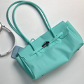MINT - Jelly Firkin Bag — Viral Silicone Tote | Mint Green, Waterproof & Y2K Aesthetic