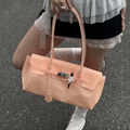 PEACH - Jelly Firkin Bag - Viral Silicone Tote | Peach, Waterproof & Y2K Aesthetic